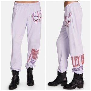 NWT Lauren Moshi Chantria Motley Crue sweatpants